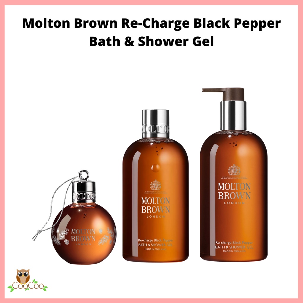 Jual Molton Brown Re Charge Black Pepper Bath Shower Gel Shopee