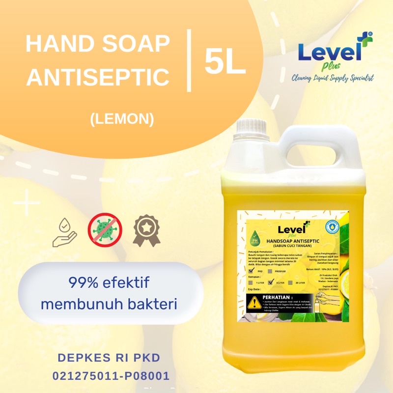 Jual Sabun Cuci Tangan Antiseptik Hand Soap Antiseptic L Lemon