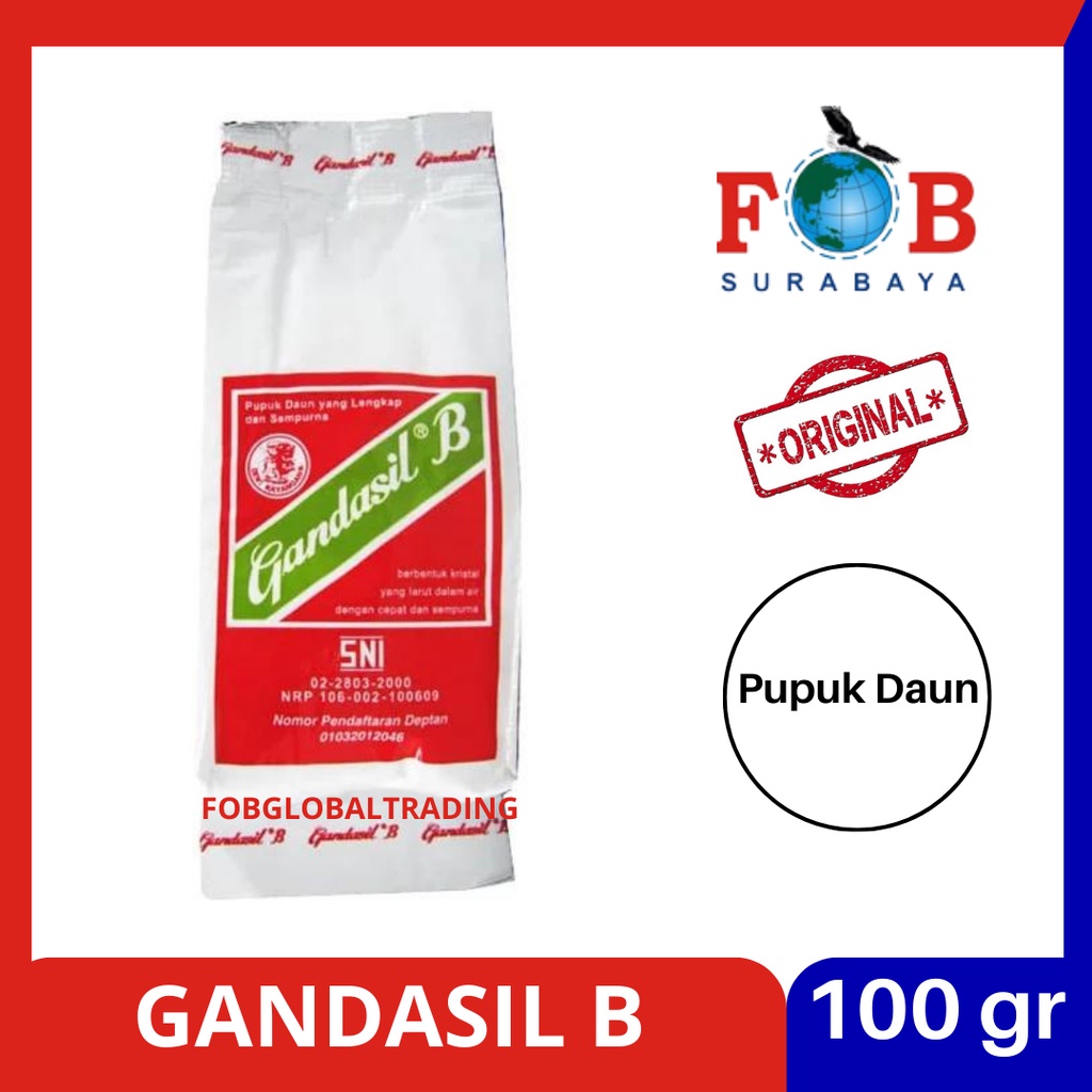 Jual PUPUK GANDASIL B 100GR Shopee Indonesia