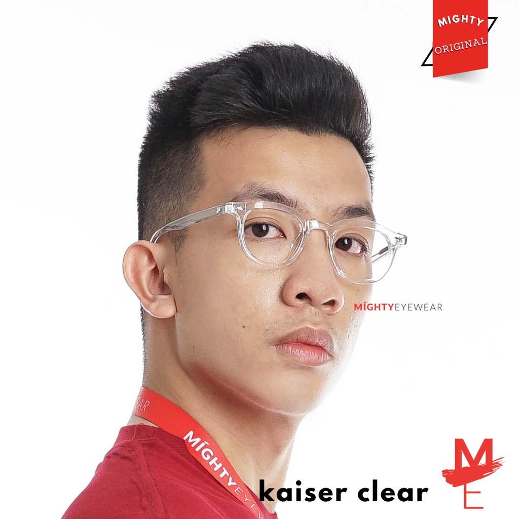 Jual Mighty Kacamata Photochromic Blueray Antiradiasi Kaiser Clear