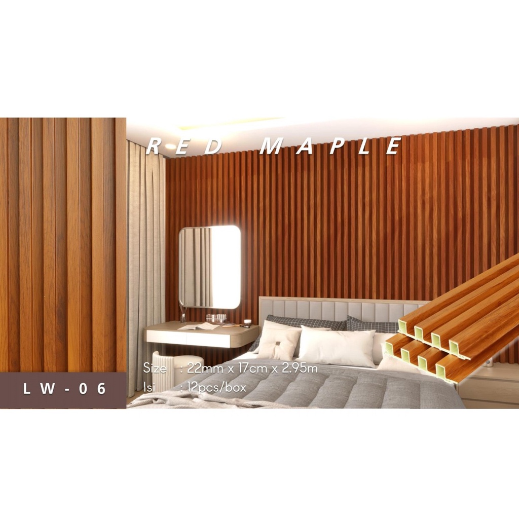 Jual Wallpanel Laiv Pvc Dinding Kisi Kisi Wall Panel Wpc Dinding