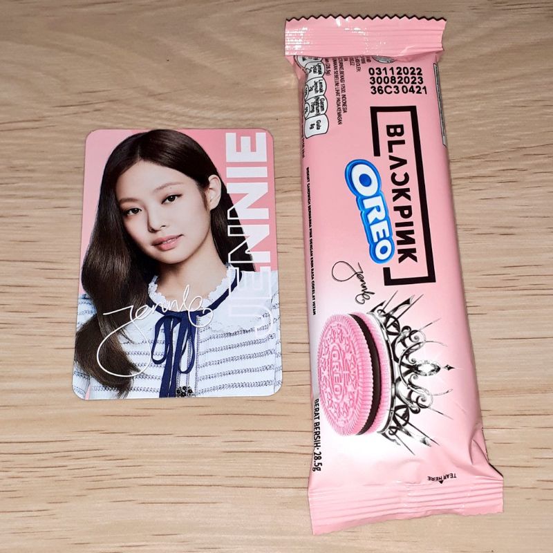 Jual New Stock Blackpink Oreo Official Photocard Jennie Rose Lisa