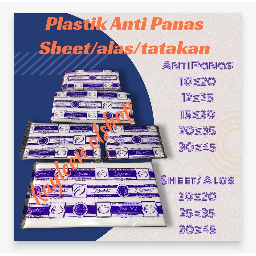 Jual Hd Plastik Anti Panas Plastik Kuah Anti Panas Plastik Sheet