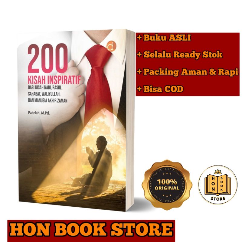 Jual Buku 200 Kisah Inspiratif Dari Kisah Nabi Rasul Sahabat