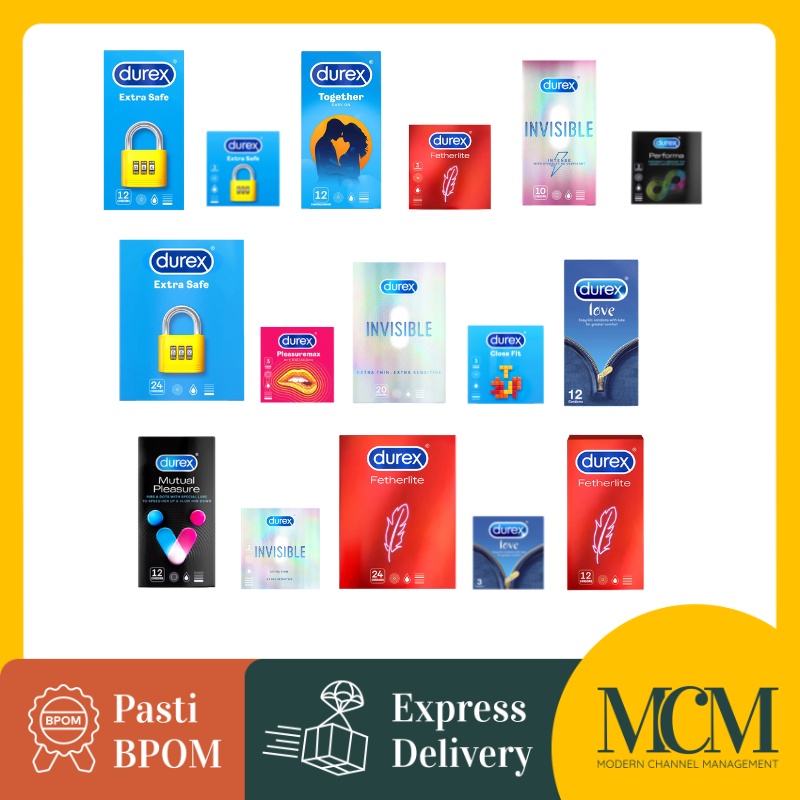 Jual Kondom Durex Kondom Durex Close Fit Invisible Pleasuremax