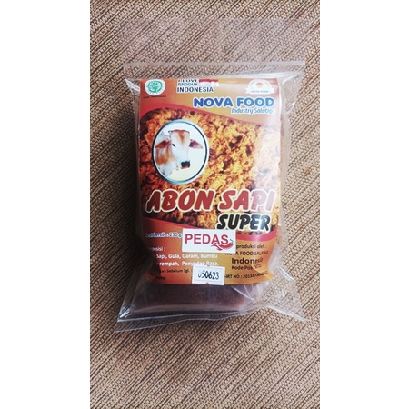 Jual Abon Sapi Pedas Nova Food Shopee Indonesia