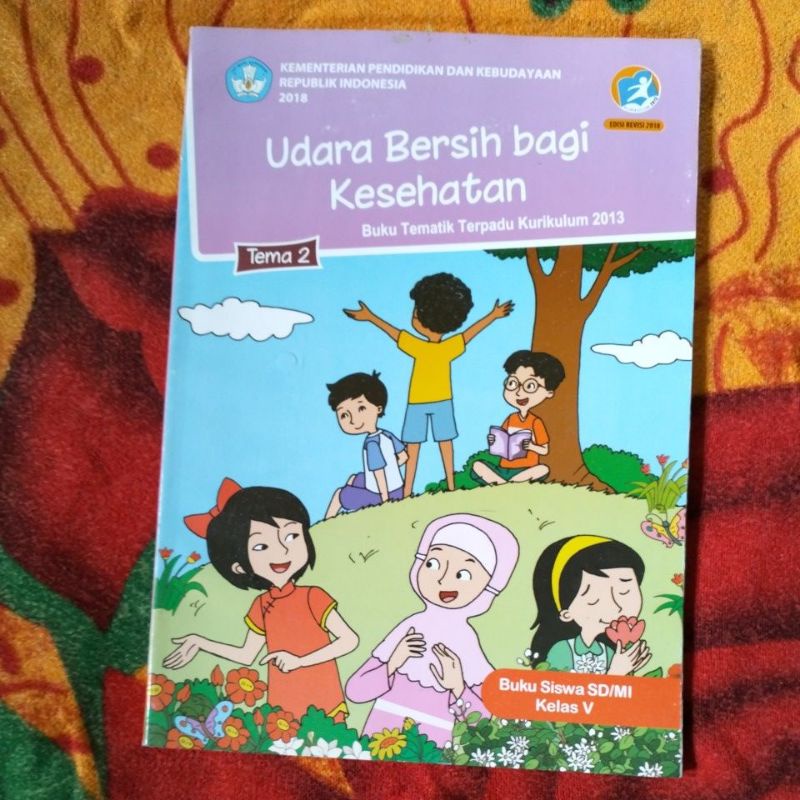 Jual Original Buku Tematik Terpadu Kelas Tema Udara Bersih Bagi