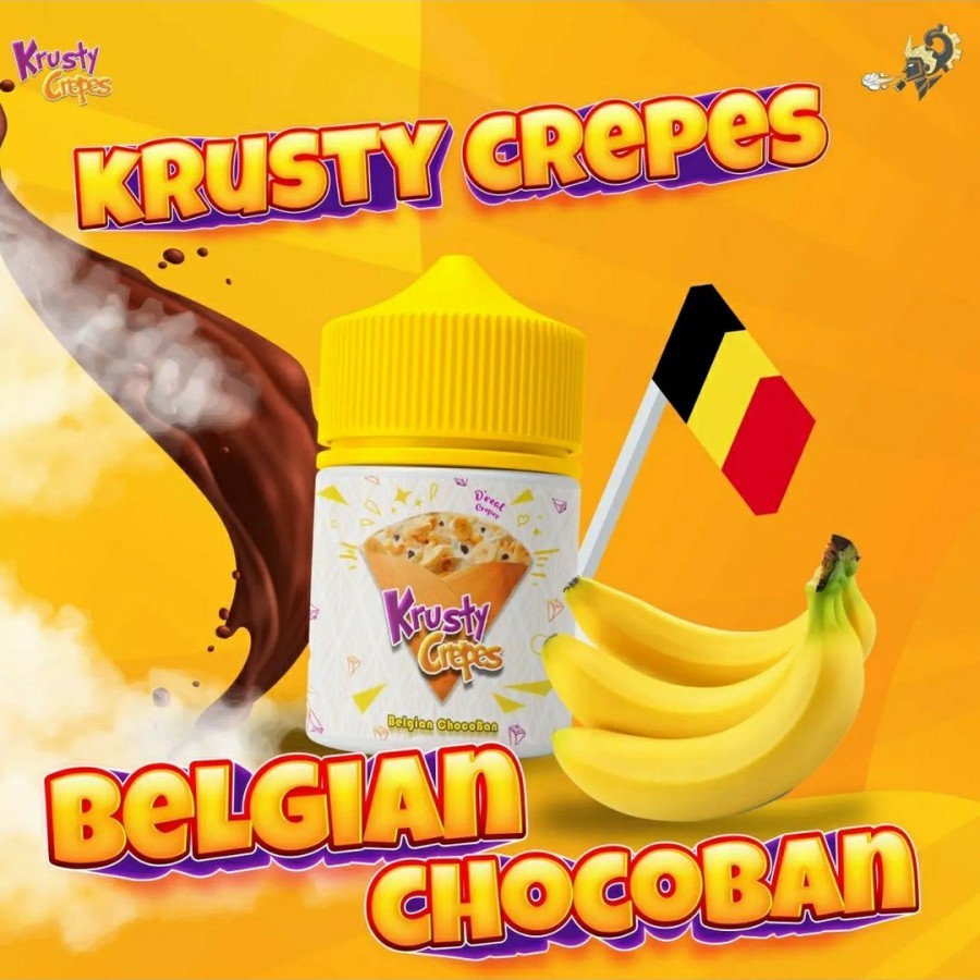 Jual Krusty Crepes V Liquid Belgian Chocoban Ml Mg Mg By Java