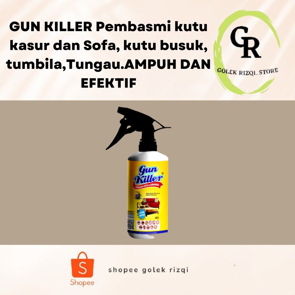 Jual GUN KILLER Pembasmi Kutu Kasur Dan Sofa Kutu Busuk Tumbila