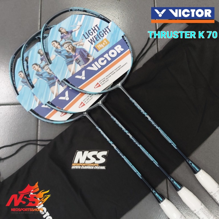 Jual Raket Badminton Victor Thruster K Tk Tk Original Shopee