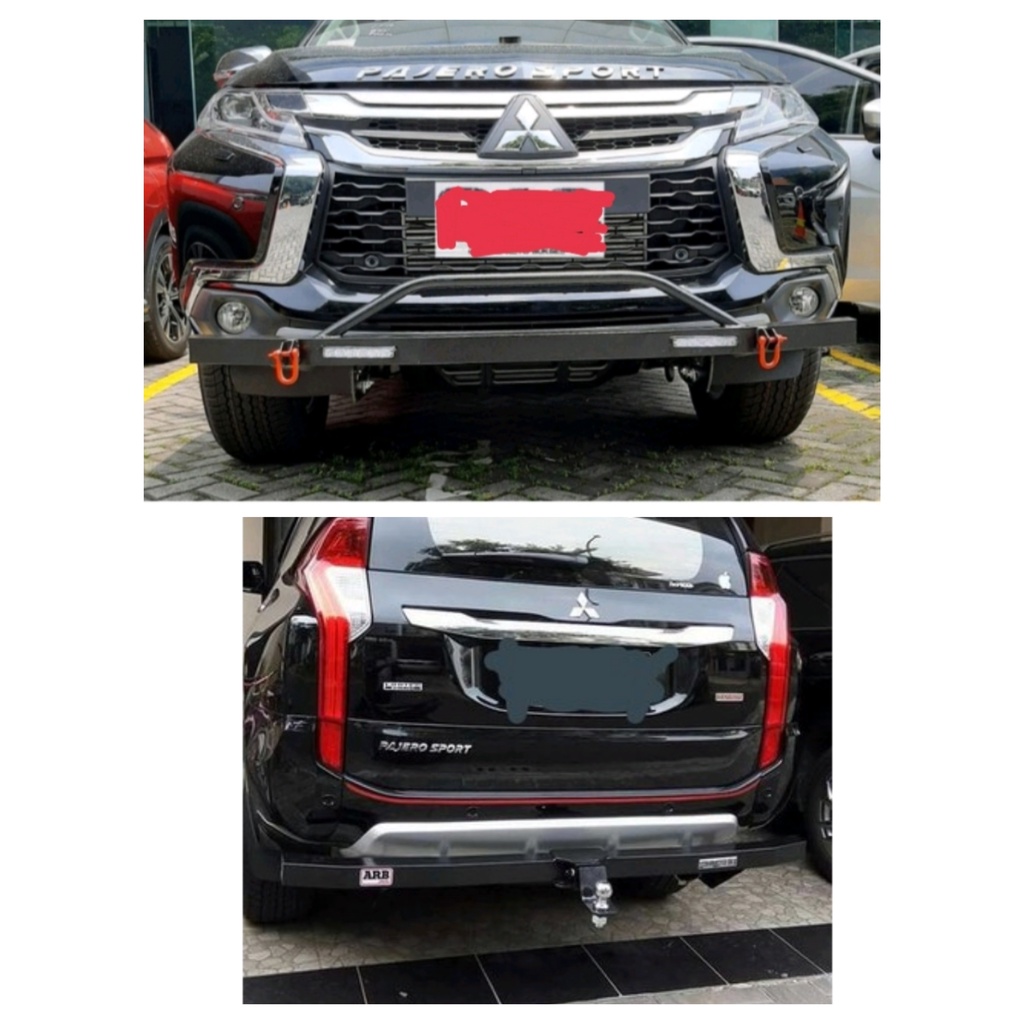 Jual Paket Tanduk Depan Towing Arb Belakang Untuk Mobil All New Pajero