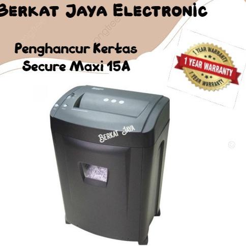 Jual Mesin Penghancur Kertas Paper Shredder Secure Maxi A Shopee