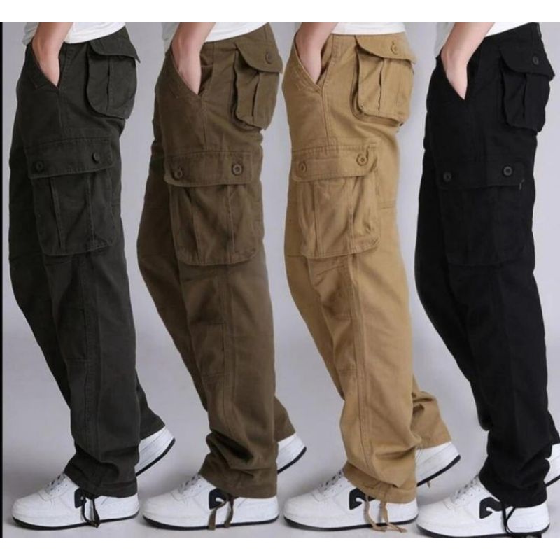 Jual Celana Cargo Panjang Cargo Pants Pria Hight Quality Premium Big