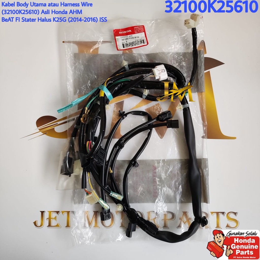 Jual 32100K25610 Kabel Body Harness Wire Beat FI ISS Asli Atau Ori