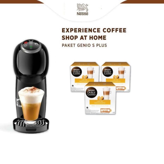 Jual Nescafe Dolce Gusto Genio S Plus Automatic Mesin Kopi Box