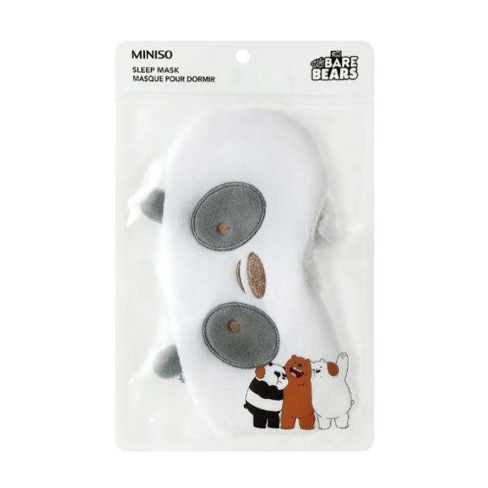 Jual MINISO Penutup Mata We Bare Bears Sleep Mask Shopee Indonesia