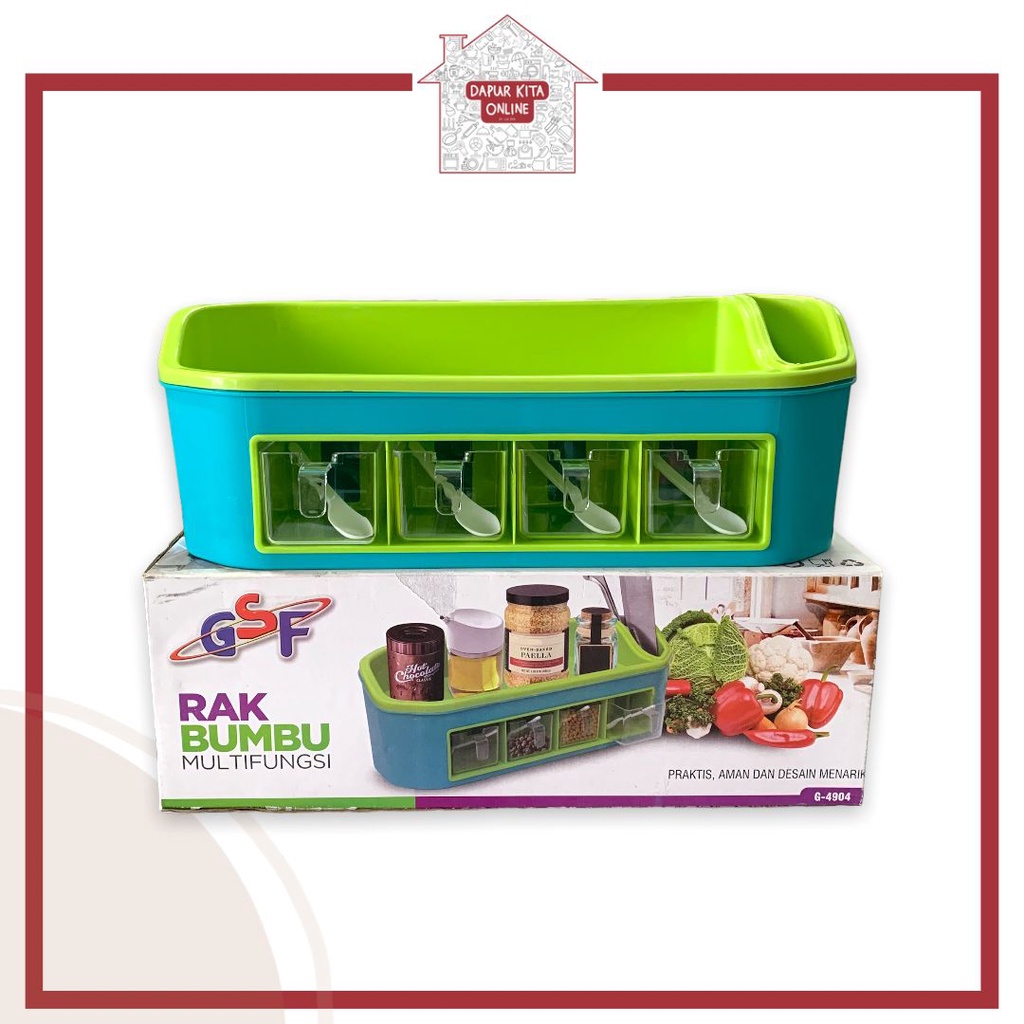 Jual Tempat Bumbu Kitchen Set Wadah Tempat Bumbu Dapur Rak Bumbu