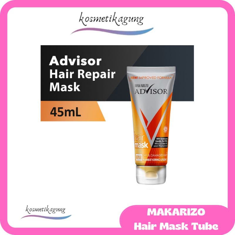 Jual Makarizo Advisor Hair Repair Mask Tube Ml Shopee Indonesia