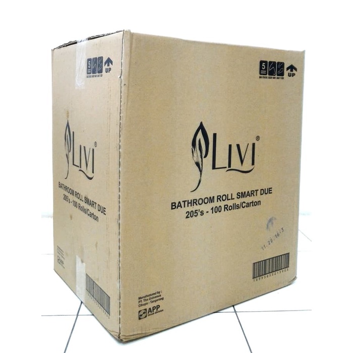 Jual LIVI EVO SMART DUE TOILET 205s Tissue Gulung Toilet 1 DUS ISI