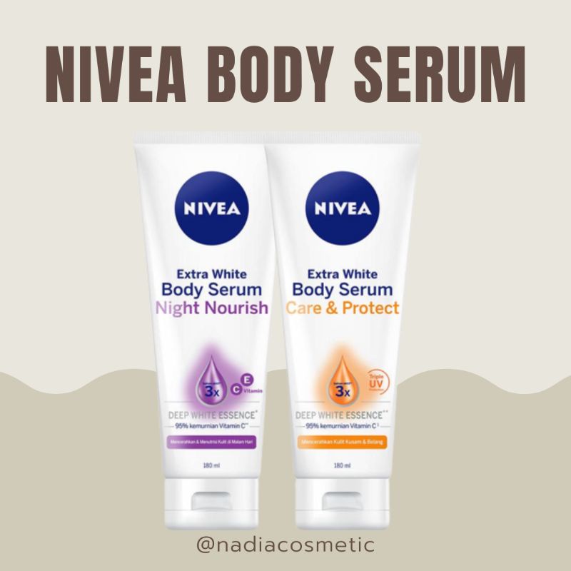 Jual Nivea Body Serum Care Protect Ml Shopee Indonesia