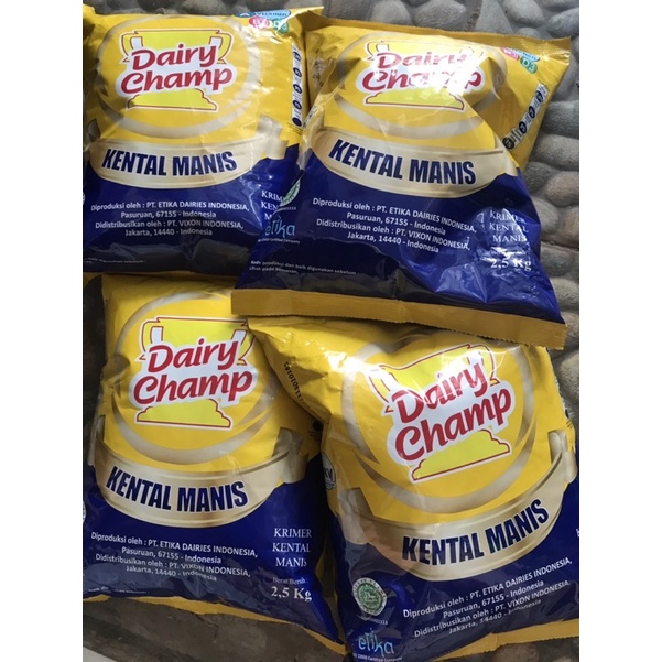 Jual Dairy Champ Krimer Kental Manis Kg Shopee Indonesia