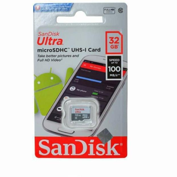 Jual Sandisk Microsd Ultra Gb Class Speed Mbs Shopee Indonesia