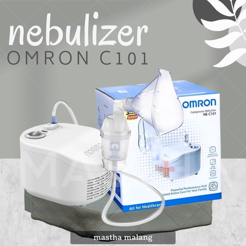 Jual Mastha Malang Nebulizer Omron C101 Compressor Nebulizer Alat