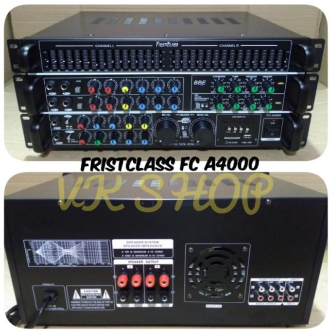 Jual Power Mixer Amplifier Firstclass Fca Fc A First Class Fca