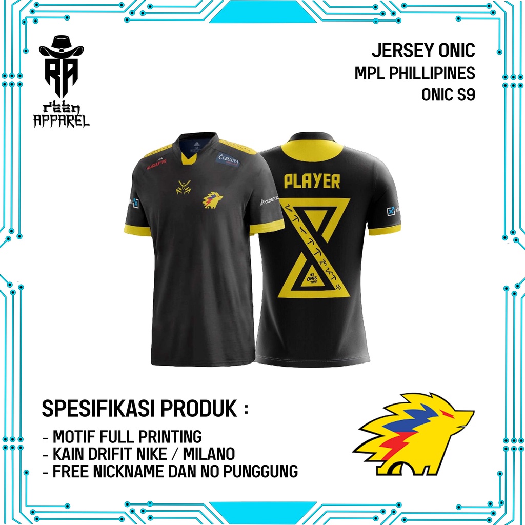 Jual Jersey Onic Ph Mobile Legends Shopee Indonesia