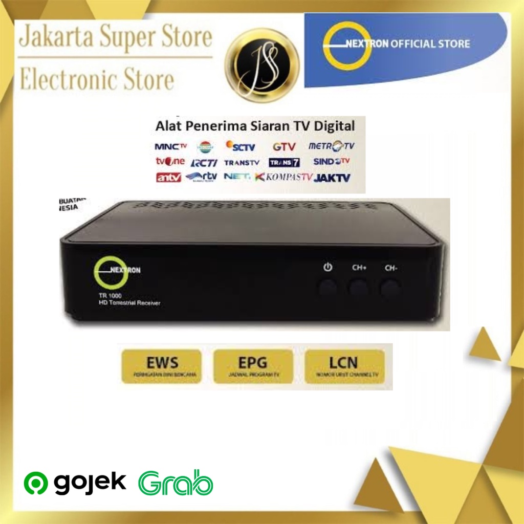 Jual SET TOP BOX TV DIGITAL DVB T2 NEXTRON TR1000 SIARAN YOUTUBE