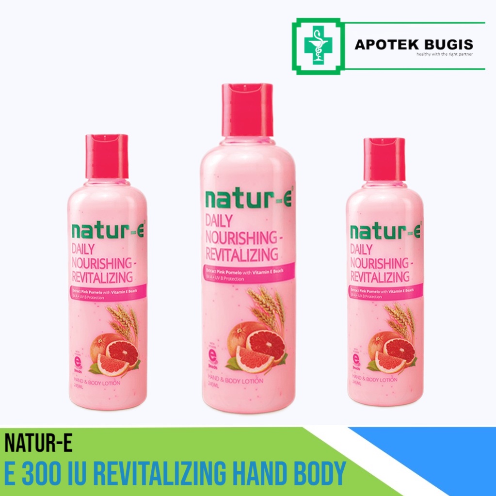 Jual Natur E 300 IU Revitalizing Hand Body Handbody Lotion 245 Ml