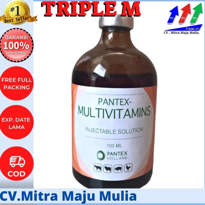 Jual Pantex Multivitamin Holland Injeksi Ml Shopee Indonesia