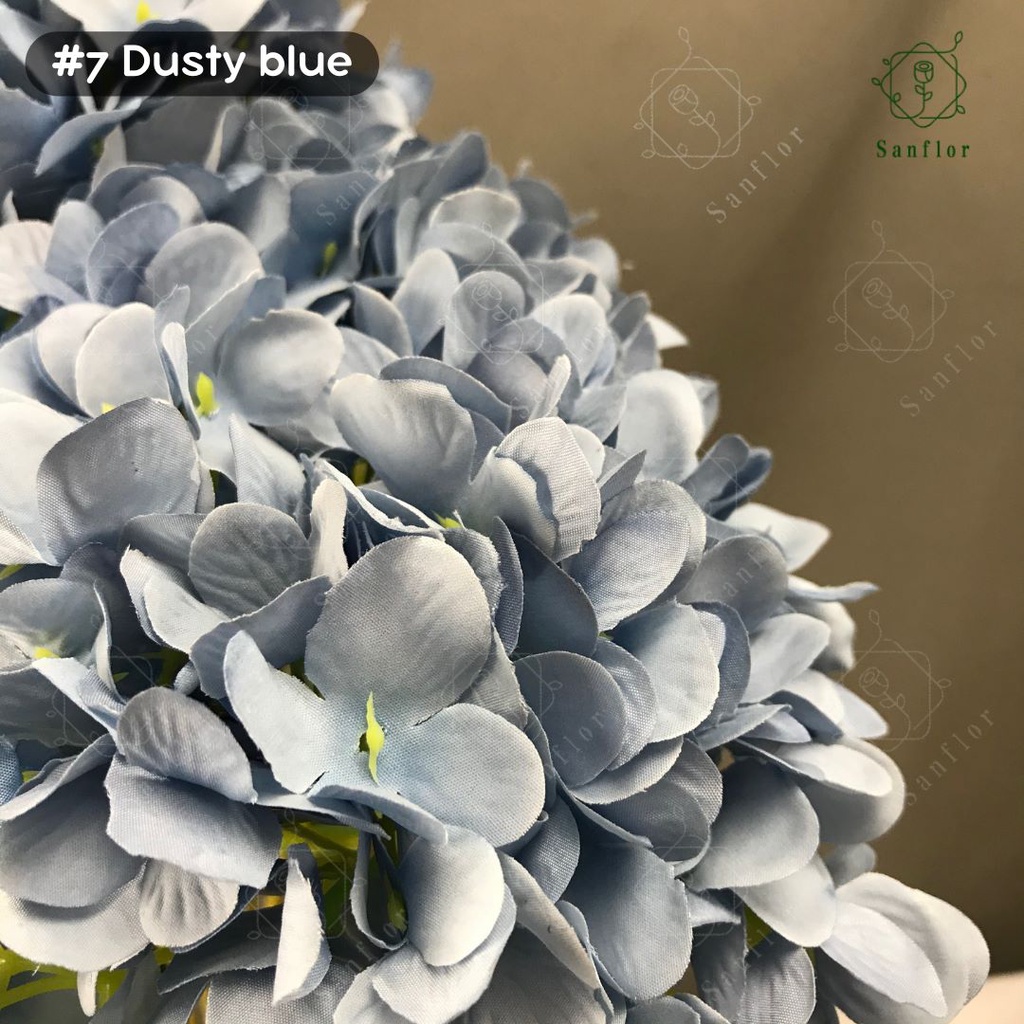 Jual BUNGA HORTENSIA K5 PREMIUM ARTIFICIAL HYDRANGEA JUMBO DEKORASI