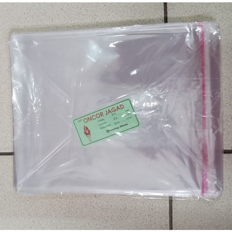 Jual Plastik OPP Dengan Perekat Ukuran 20x20 Cm Shopee Indonesia