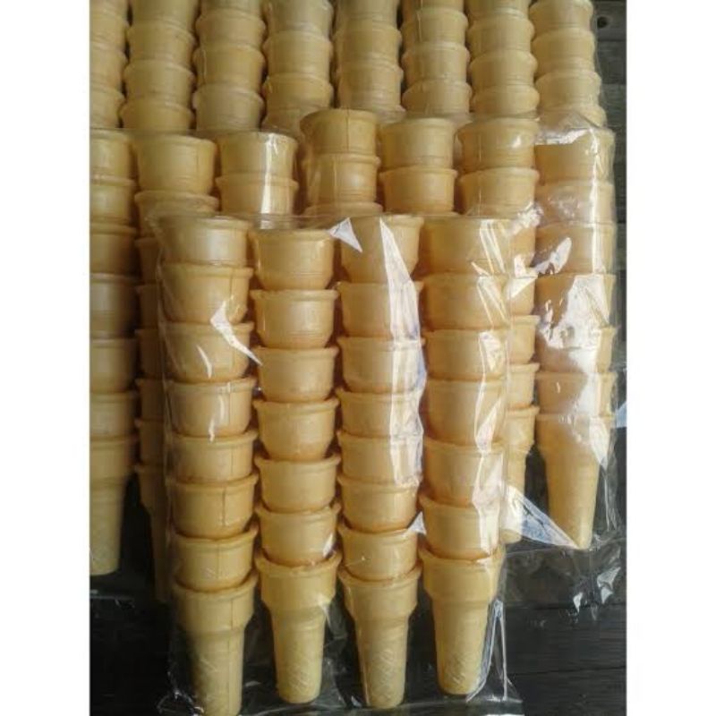 Jual Cone Es Krim Mcd Tanggung Isi Pcs Diameter Cm Real Picture