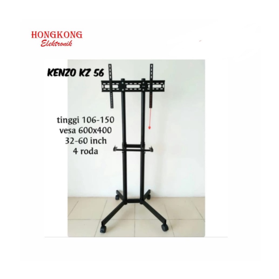 Jual Braket Breket Bracket Tv Led Lcd Standing Floor Kenzo Kz