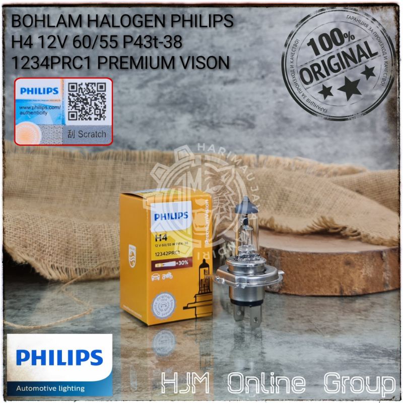 Jual Bohlam Lampu Halogen Philips H V W P T Original