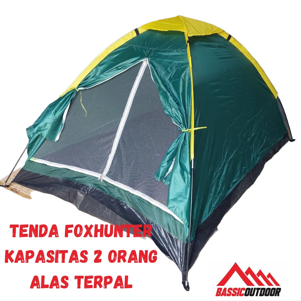 Jual Tenda Camping Foxhunter Kemah Kemping Dome Orang Alas Terpal