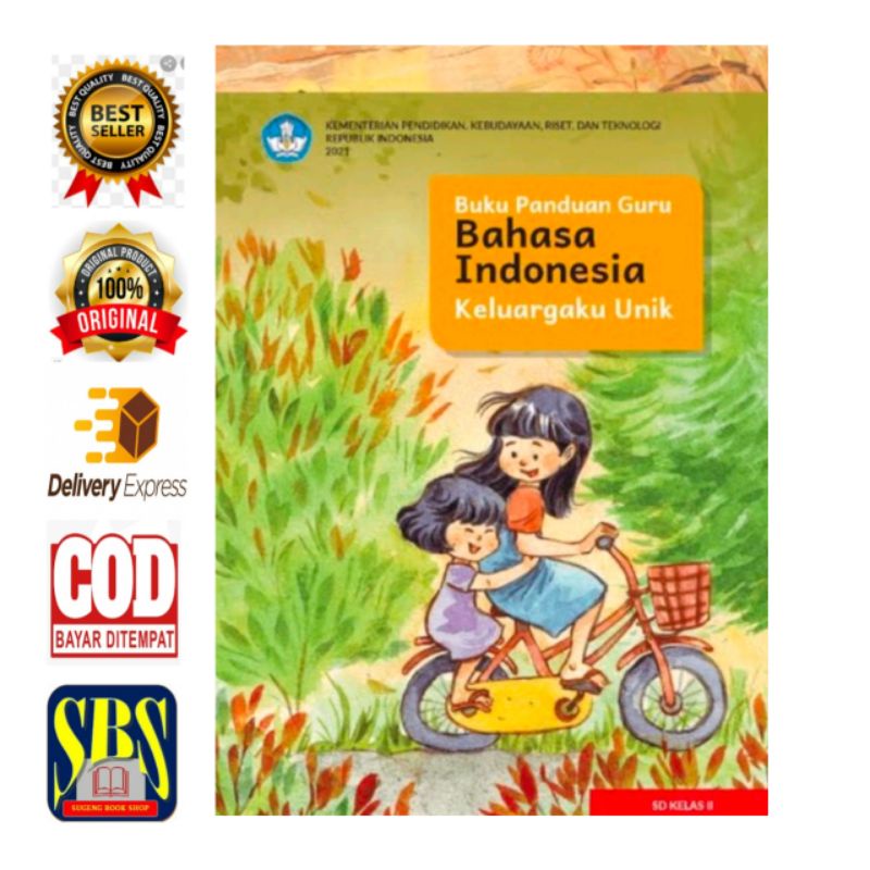 Jual Buku Panduan Guru Bahasa Indonesia Keluargaku Unik Sd Kelas