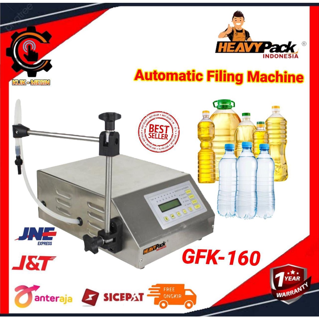 Jual Mesin Filing Pengisi Cairan Automatic Gfk Heavypack Shopee