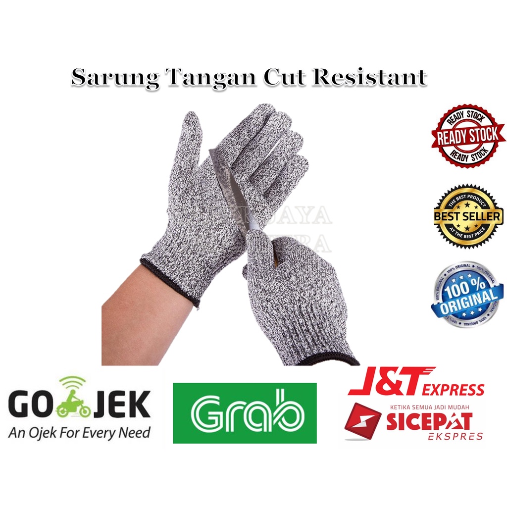 Jual Sarung Tangan Cut Resistant Sarung Tangan Safety Anti Sayat Anti