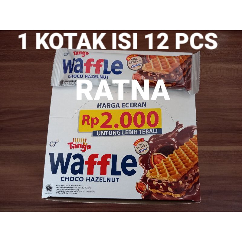 Jual Tango Waffle Choco Hazelnut Gr Kotak Isi Pcs Shopee