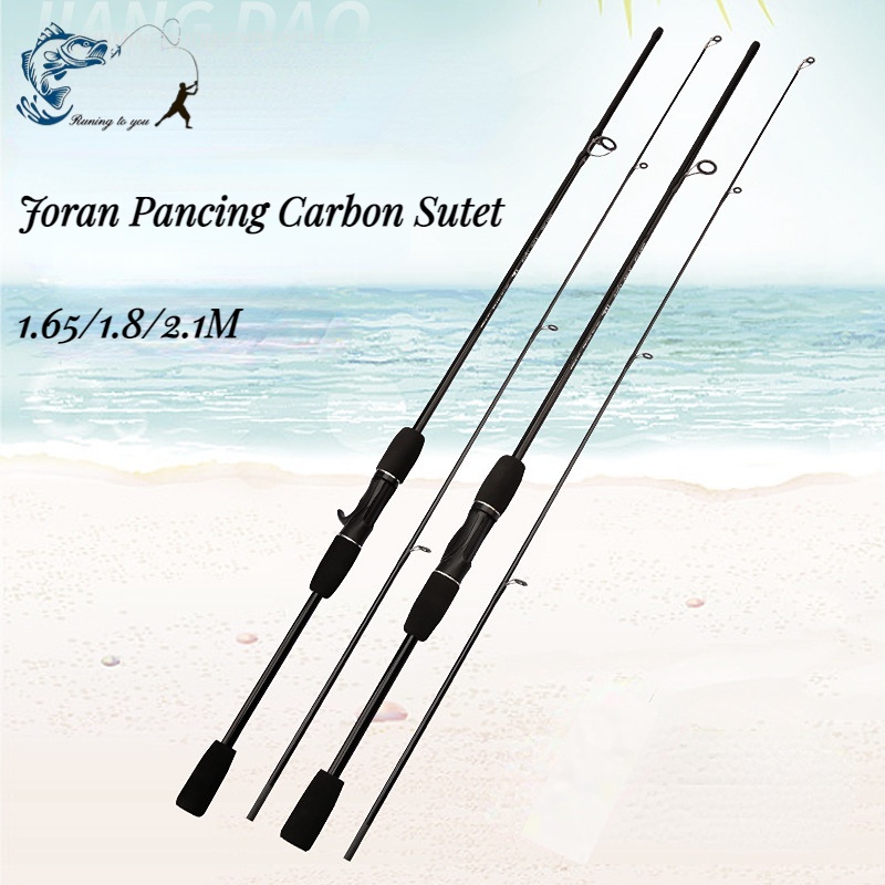 Jual Joran Pancing Carbon Sutet M Sea Fishing Rod Joran