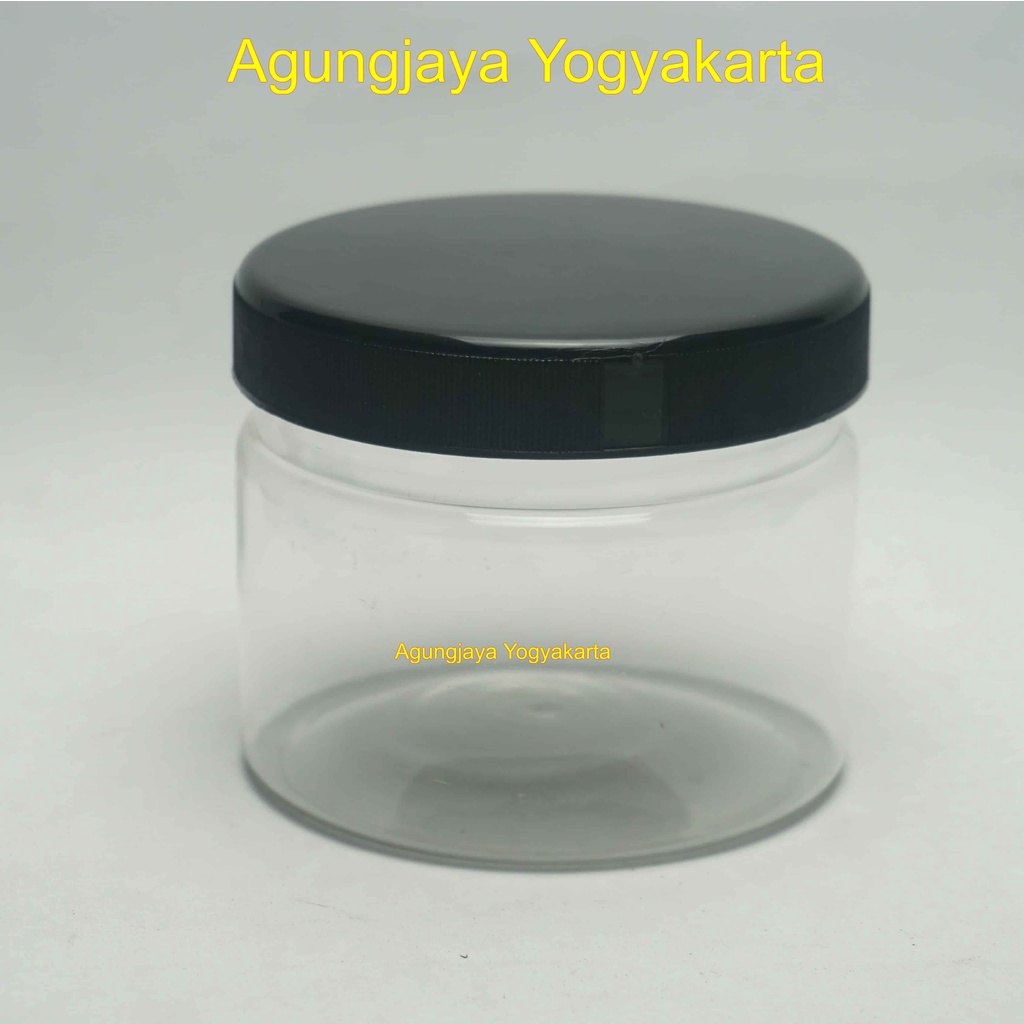 Jual Toples Tabung Ml Natural Tutup Plastik Toples Makanan