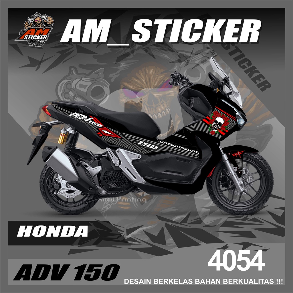 Jual M Sticker Striping Semifull Motor Honda Adv Design