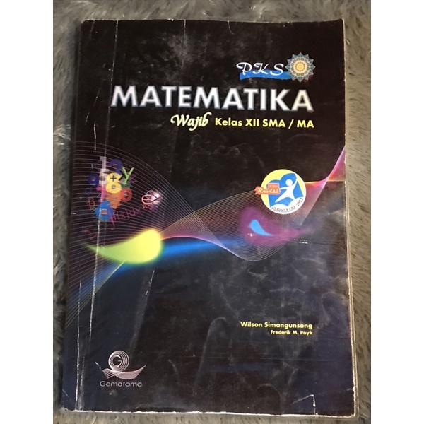 Jual PKS Matematika Wajib SMA MA Kelas XII Buku PKS Matematika Wajib