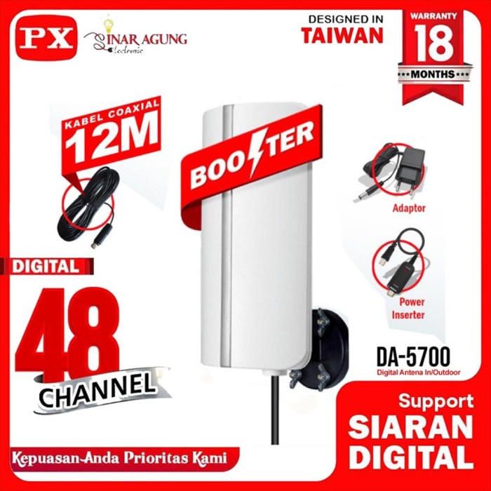 Jual ANTENA TV DIGITAL PX ANTENA TV INDOOR OUTDOOR ANTENA DIGITAL