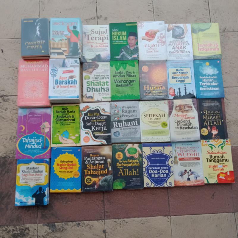 Jual PROMO BUKU MURAH ORIGINAL BUKU MOTIVASI ISLAM BACAAN ISLAM