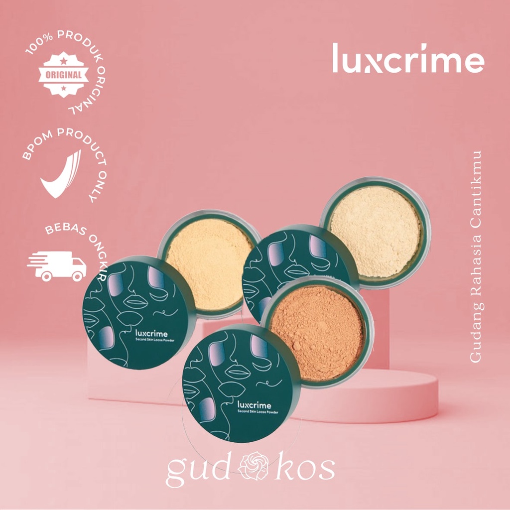 Jual LUXCRIME 2ND Skin Loose Powder Translucent Light Deep Banana