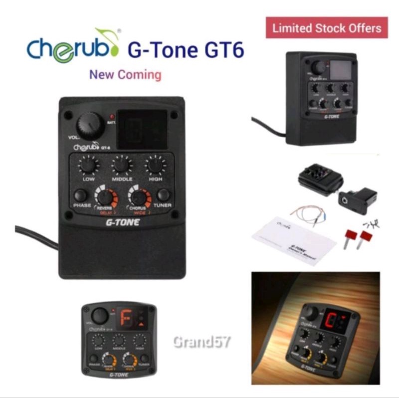 Jual Preamp Cherub G Tone Gt Original Shopee Indonesia